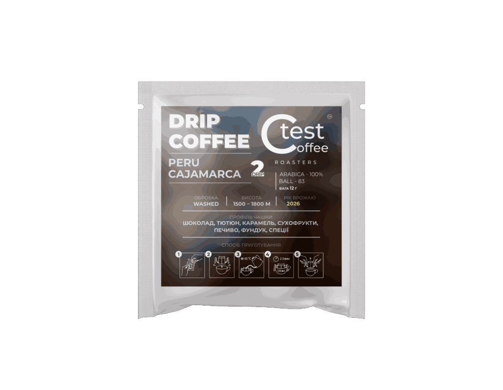 Дріп-кава Peru Cajamarca