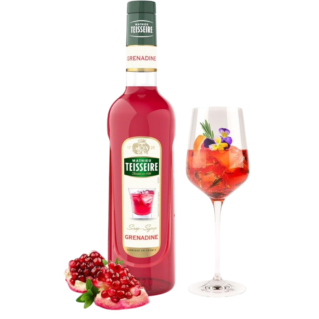 Коктейль з сиропом Mathieu Teisseire Grenadine