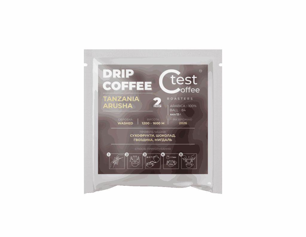 Дріп-кава Tanzania Arusha